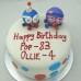 Giggle and Hoot Cake (D, V)